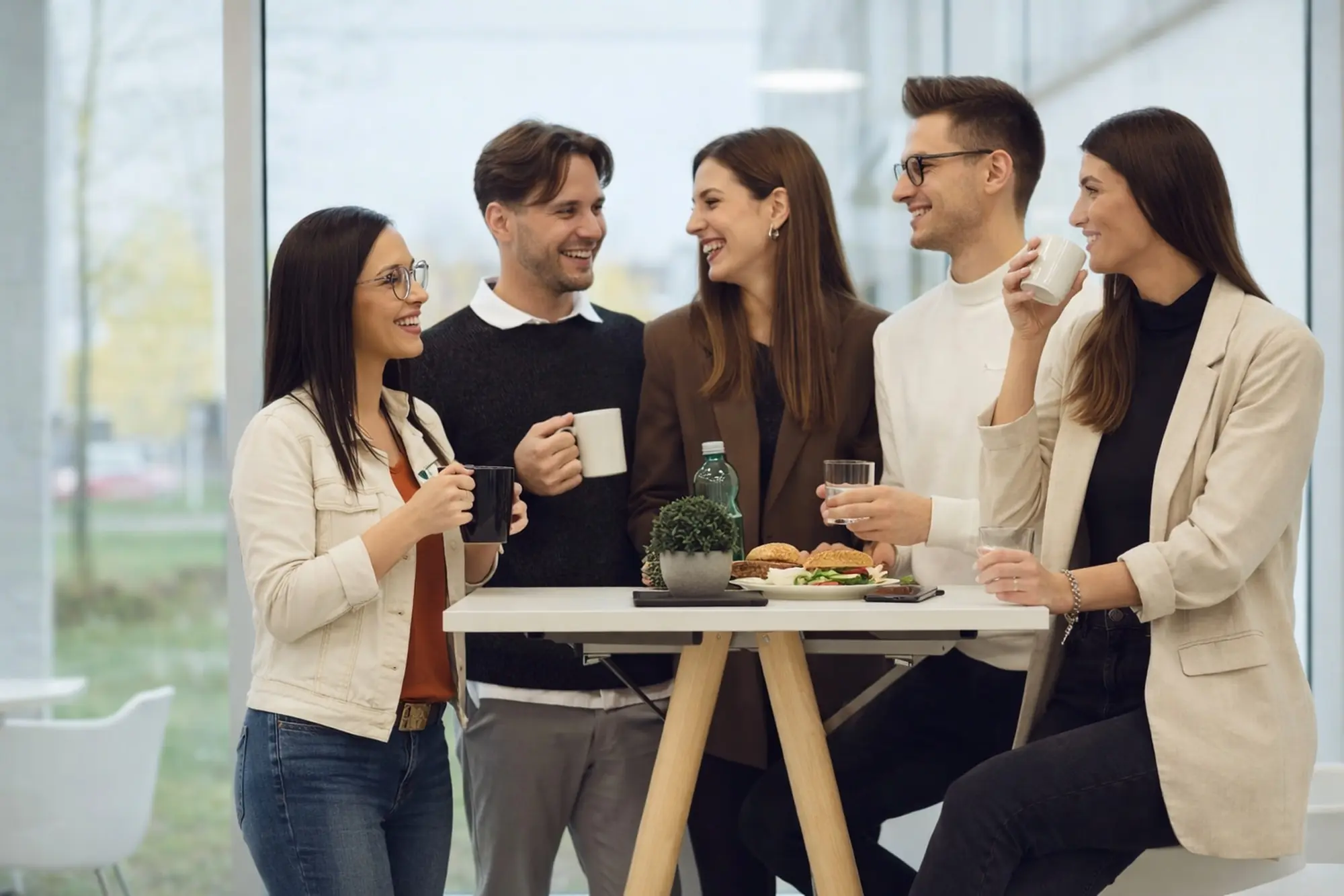 Koffielevering voor professionele teams